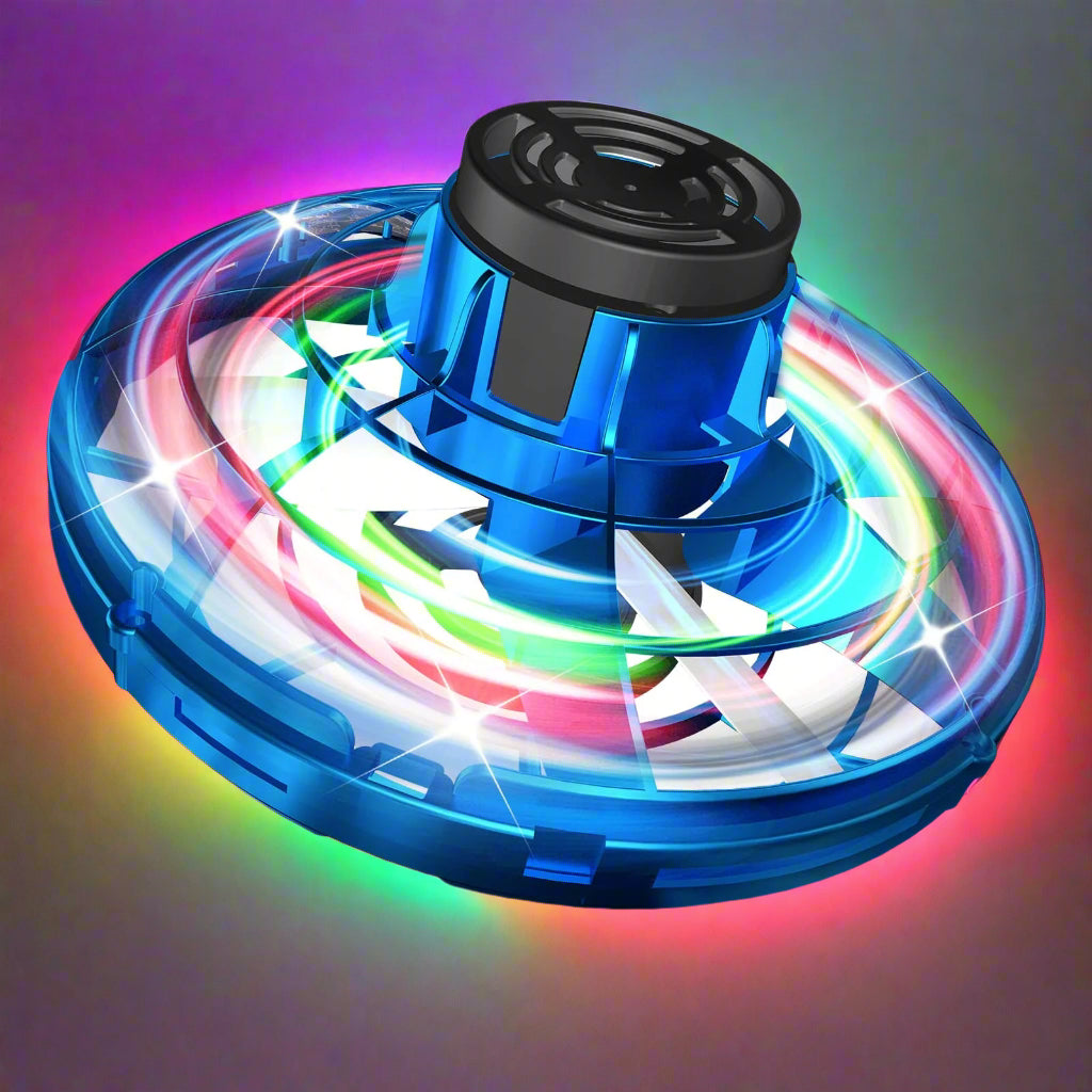 Blue Flying Gyro Disc